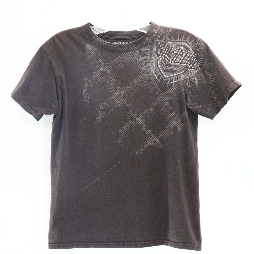 BillaBong Charcoal Grey Crewneck T-shirt